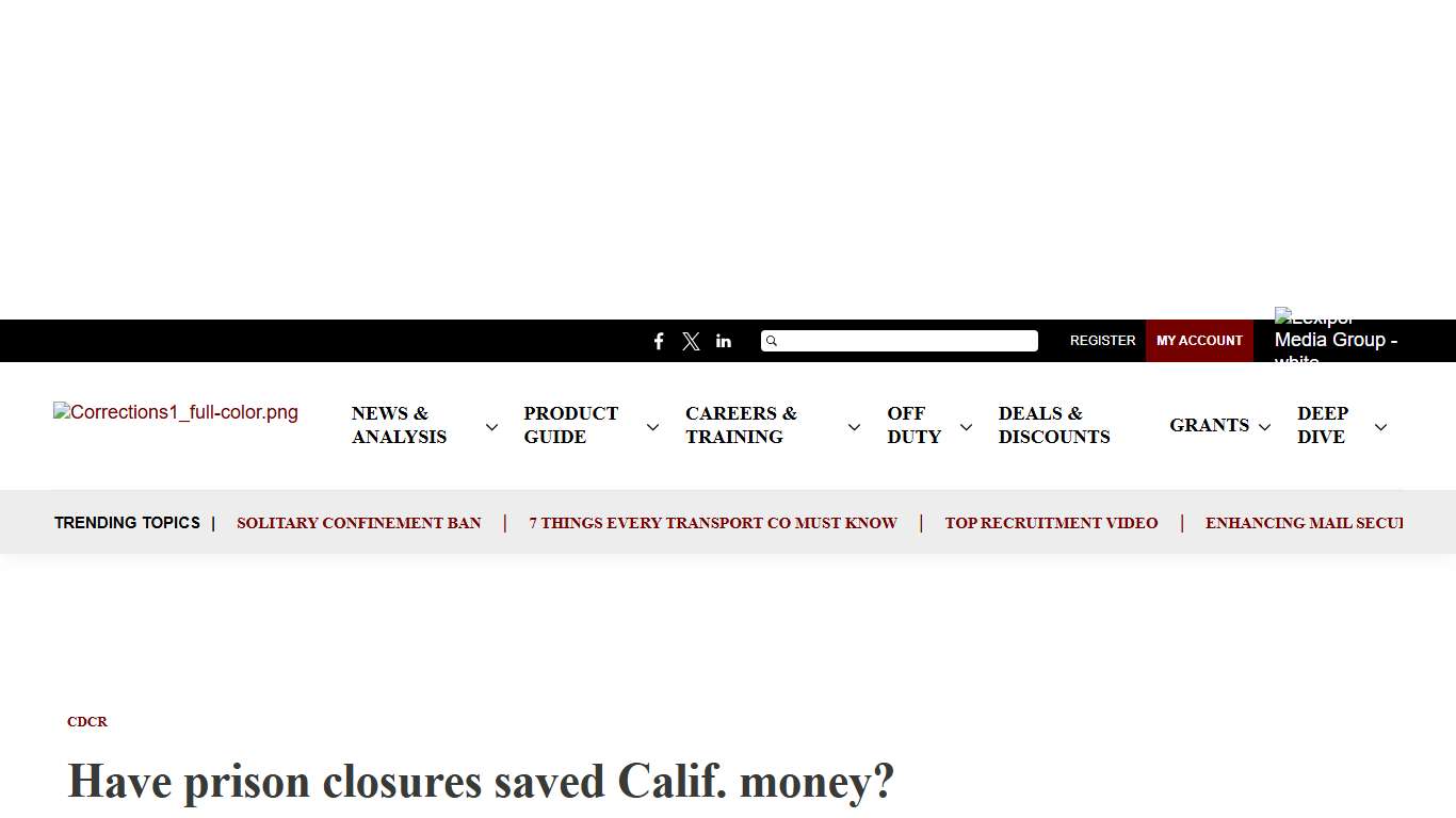 California prison closures: Budget savings, but costly upkeep